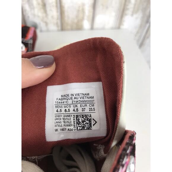 MISSONI Converse Chuck Taylor Star High Top Pink Black 154441C 4.5/ 6.5 RARE NEW - Picture 10 of 12